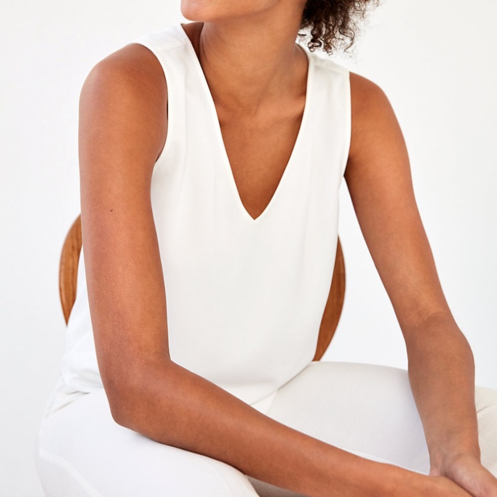 Aritzia Babaton top Murphy blouse (S)